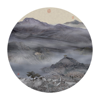 Illustration for article titled These serene Chinese landscapes are actually photographs of landfills